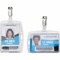 Workstationpro Plastic ID Card Holders, 25PK TH3763078